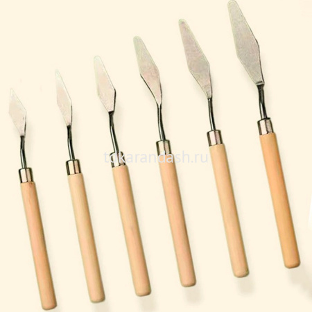 Набор мастихинов 5шт, металл Y10766-24 от магазина "Карандаш"