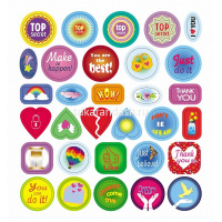 Блокнот желаний с наклейками "Воплоти свою мечту" А5 48л на спирали, твер.обложка, цвет.блок 075155 от магазина "Карандаш"