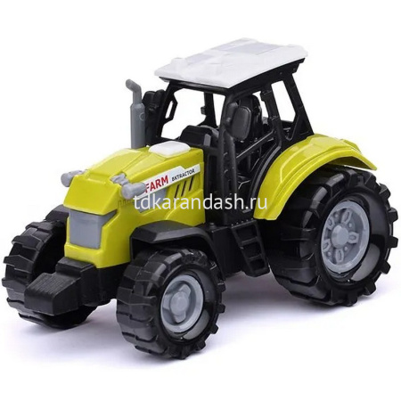 Трактор с прицепом "Фермер №2" на батарейках, пластик 29х8х8см (свет, звук) 550-10P от магазина "Карандаш"