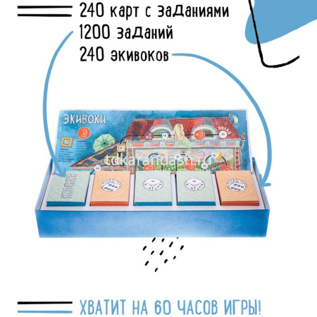 Игра настольная "Экивоки. 3-я редакция" 21225 от магазина "Карандаш"