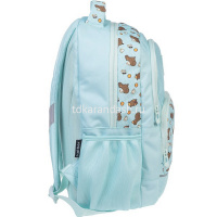 Рюкзак "Реально крутой Капибара" 43х29х14см, 480гр, 2 отделение, 3 кармана, голубой 084925 от магазина "Карандаш"