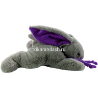 Кролик 45см серый/фиолетовый AT365052 от магазина "Карандаш"