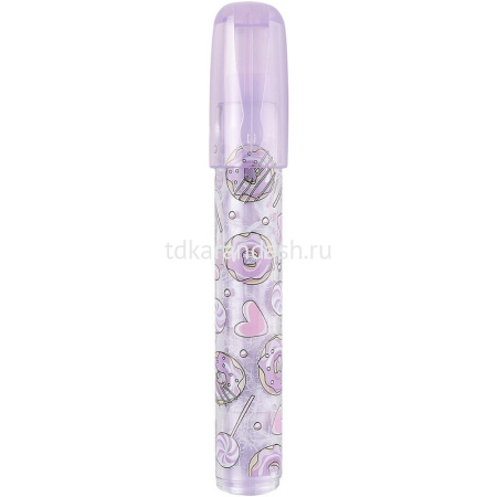 Ластик-карандаш "Сладкое настроение" 215х19мм со сменными насадками, 3 цвета копуса 42-0065 от магазина "Карандаш"