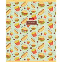 Тетрадь А5 96л клетка "Good food" на скобе 5 дизайнов 96Т5В1/068343 от магазина "Карандаш"