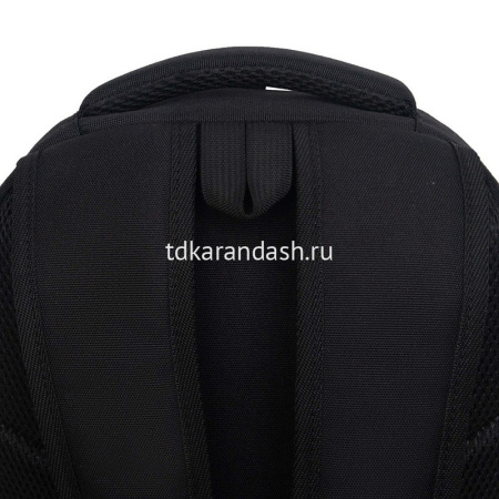 Рюкзак 28х39х20см, 830гр, 2 отделения, 4 кармана, с брелком, черный/розовый "Панда" RG-568-5/3 от магазина "Карандаш"