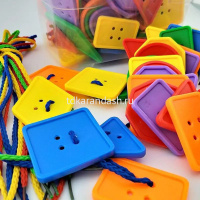 Конструктор блочный "Пуговицы" Y9743-19 от магазина "Карандаш"