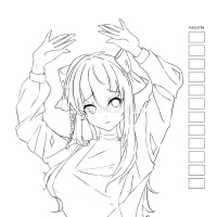 Раскраска "Аниме для работы маркерами. Голубая с оранжевым" 64стр. 978-5-00141-811-5 от магазина "Карандаш"