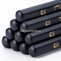 Карандаш чернографитный "Nusign" HB, шестигранный, корпус черный NS722-HB от магазина "Карандаш"