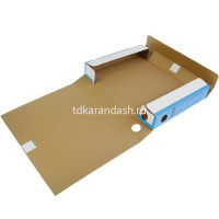 Папка архивная с завязками А4 45мм синяя АС-2 №2 от магазина "Карандаш"