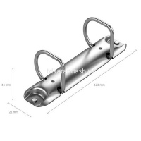 Папка на 2-х кольцах "Accent" А4 35мм ламинированный картон 1,75мм черная/желтая 51081 от магазина "Карандаш"