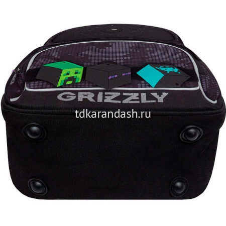 Рюкзак 27,5х39х15см, 800гр, 1 отделение, 4 кармана, черный с обвесом RAn-589-1 от магазина "Карандаш"