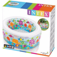 Надувной бассейн "Аквариум" 152 х 56см 58480NP от магазина "Карандаш"