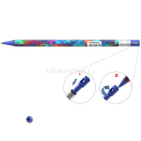 Карандаш цанговый 2,0мм "ColorTouch. Patchwork" HB с точилкой, пластик 50831 от магазина "Карандаш"