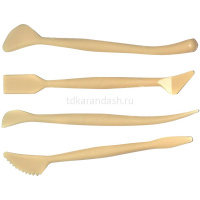 Набор стеков для лепки 4шт. пластик, в пакете "Люкс" 11с711-08 от магазина "Карандаш"