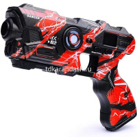 Набор оружия "Laser tag-2" 4 предмета 27х27см пластик (свет, звук) 2140C от магазина "Карандаш"