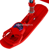 Снегокат "Тимка Спорт 4. Галактический робот" 290мм, со спинкой, красный/чёрный ТС4-1/ГР от магазина "Карандаш"