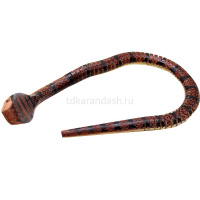 Змея Кобра 60х2см гибкая, дерево, цвет ассорти Y10319-24 от магазина "Карандаш"