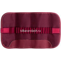 Пенал-скрутка 36х21см, бордовый, полиэстер 195020 от магазина "Карандаш"