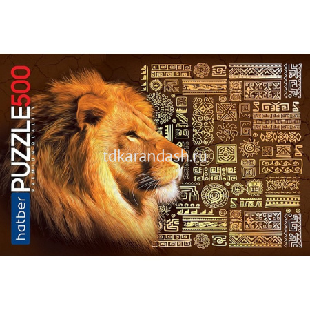 Пазлы 500 эл. "Premium. KING LION" 48х33см 500ПЗ2_15917/084653 от магазина "Карандаш"