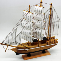 Корабль 32х30см дерево, 2 вида A006 от магазина "Карандаш"