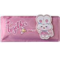 Пенал "Together" 20х10х7см прямоугольный, 2 отделения, 1 карман, текстиль, 3 цвета DB23285 от магазина "Карандаш"