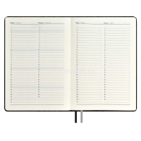 Ежедневник недатированный А5+ "Escalada" 320стр., черный, искус.кожа "Аллигатор" в коробке 67177 от магазина "Карандаш"