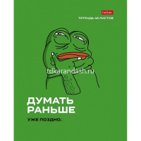 Тетрадь А5 48л клетка "Лягушонок Пепе. Выпуск №1" на скобе 5 дизайнов 48Т5В1/080291 от магазина "Карандаш"