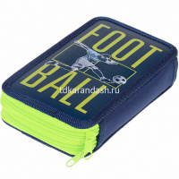 Пенал "Серия пенальти" 19х11х5см прямоугольный, двухстворчатый, 3D лак матовая ламинация 078267 от магазина "Карандаш"