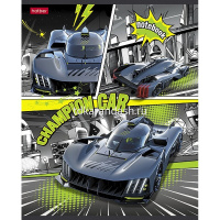 Тетрадь А5 48л клетка "Авто чемпион" на скобе 5 дизайнов 080197 от магазина "Карандаш"