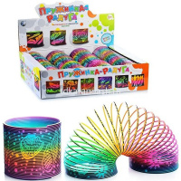 Спираль "Радуга" 7,5см Неоновые приключения A0596-E от магазина "Карандаш"