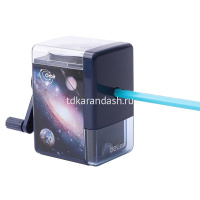 Точилка механическая 1 отв. "Orbit" 68x100x57мм пластик, синяя ER10104 от магазина "Карандаш"