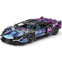 Конструктор "Гоночная машина" 1280 деталей 35х27х7см пластик 7604/LT375926 от магазина "Карандаш"