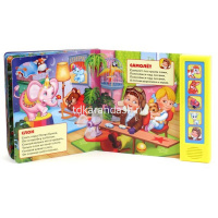 Книга "Игрушки" А.Барто (5 звуковых кнопок) 10стр. 9785919414513 от магазина "Карандаш"