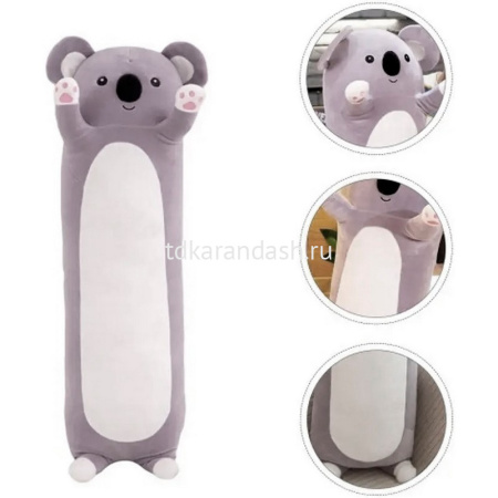 Игрушка-подушка "Коала" 65см серая FM5858 от магазина "Карандаш"
