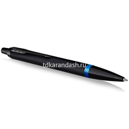 Ручка РШ "Parker IM Vibrant Rings Marine Blue PVD" M синяя 2172941 от магазина "Карандаш"