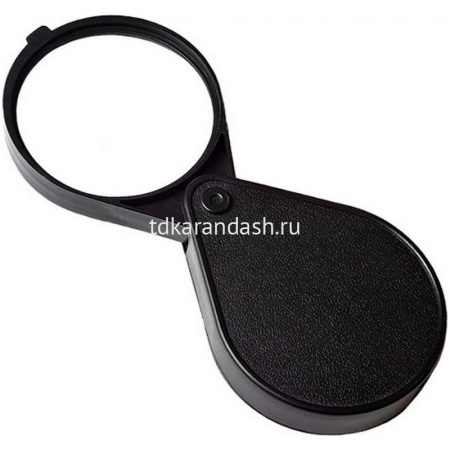 Лупа D=60мм увеличение 5, складная, в картонной коробке 11118-24 от магазина "Карандаш"