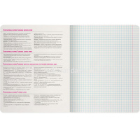 Тетрадь А5 48л клетка Химия "Зверобудни" на скобе матовая ламинация Soft Touch 7-48-1254/06 от магазина "Карандаш"