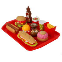 Набор посуды "Fashion" 39х8х40см пластик (посуда, еда) JB0209706 от магазина "Карандаш"