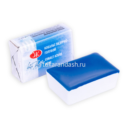 Краска акварельная 2,5мл лазурно-голубой кювет 1911532 от магазина "Карандаш"