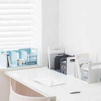 Лоток вертикальный "Sysmax" 3-х секционный, с выдвижными ящиками, серый 42300/280139 от магазина "Карандаш"