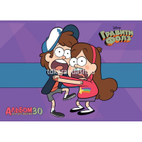 Альбом для рисования А4 30л "Гравити Фолз" на скобе 4 дизайна 068740 от магазина "Карандаш"