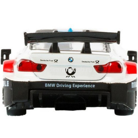 Машина "BMW M4" белая, инерционная, металл 17,5см (свет, звук, откр.двери) JB1251210 от магазина "Карандаш"