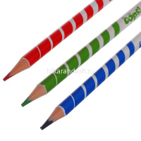 Карандаши 12 цветов "Color'Peps Oops" трехгранные с ластиком пластиковые картон 832812 от магазина "Карандаш"