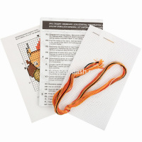 Набор для вышивания "Бельчонок" 8х9см (канва, нитки, игла, схема) 8-336 от магазина "Карандаш"