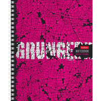 Тетрадь А5 96л клетка "Яркий гранж" на спирали 4 дизайна 080266 от магазина "Карандаш"