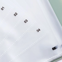 Папка 40 вкладышей "Nusign" А4 пластик 0,60мм зеленая NS168 от магазина "Карандаш"