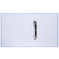 Папка на 2-х кольцах "NEWtone. Soft-touch. Pastel Голубая дымка" A5 30мм твердая обложка 091999 от магазина "Карандаш"