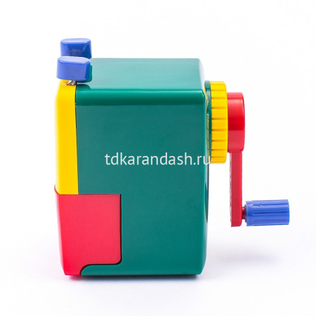 Точилка механическая 1 отв. 100х53х85мм пластик, разноцветная E0616 от магазина "Карандаш"