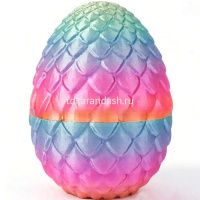 Фигурка 3D "Дракон" 22см подвижный, в яйце 8,5х6см, пластик, 6 цветов 11267-24 от магазина "Карандаш"
