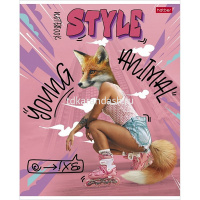 Тетрадь А5 48л клетка "Городские джунгли" на скобе 5 дизайнов 48Т5В1/078463 от магазина "Карандаш"